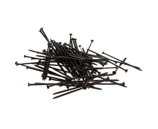 Саморез КРЕП-КОМП черный по дереву 4,8х120 100шт чд120ф – изображение 6