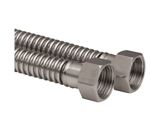 Сильфонная подводка для газа AQUALINE 3/4 вн-вн, 300 см 7041 – изображение 2