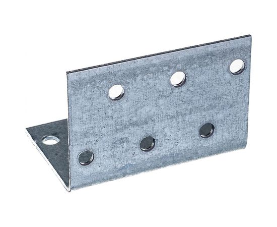 Соединительный уголок Невский Крепеж оцинк. 40х40х60х2,0 мм 922476 – изображение 2