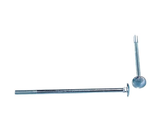 Мебельный болт КРЕП-КОМП цинк DIN603 6х120 пр.5,8 10шт бм6120мф – изображение 2