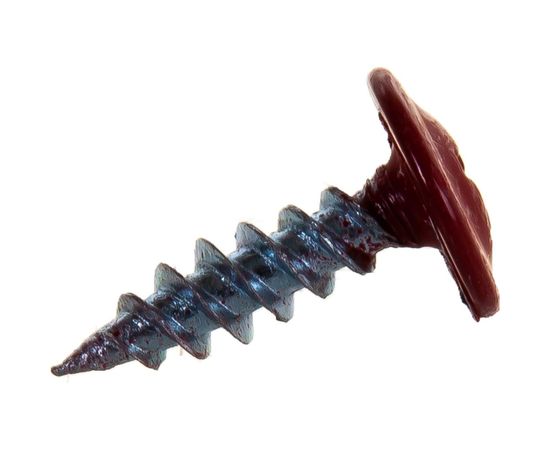 Прессшайба Качественный КРЕПЕЖ 4.2х16 мм, красно-коричневый RAL 3011, острая, 250 шт 0200297 КЧ – изображение 4