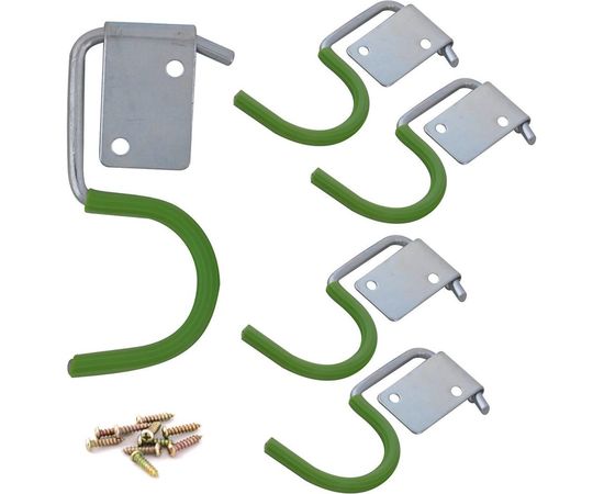 Набор держателей для садовых инструментов МУЛЬТИДОМ 5шт. J83-190 – изображение 2