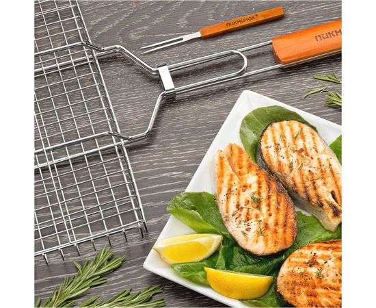 Решетка для барбекю Пикничок Сибирская 360х265 мм 401-731 – изображение 2