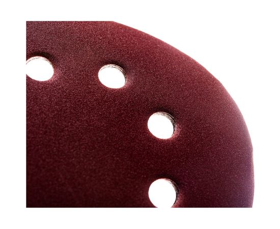 Круг шлифовальный СТАНДАРТ (5 шт; 125 мм; 8 отв; Р240) Зубр 35350-125-240 – изображение 3