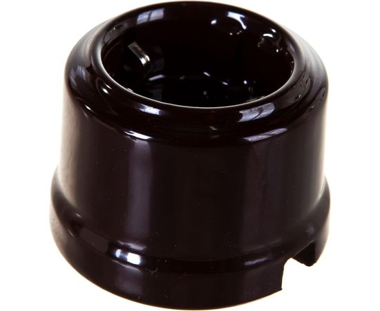 Розетка Retrika, ретро с заземляющим контактом коричневый RS-80002 – изображение 4