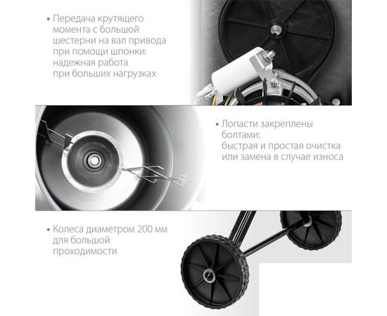 Бетономешалка ЗУБР 140 л БМЧ-140 – изображение 7