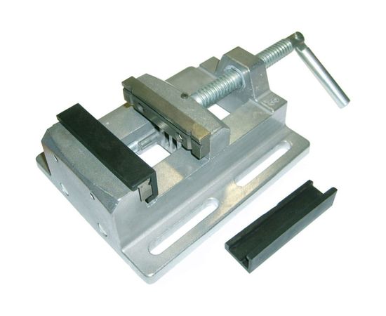 Станочные тиски с проточкой и накладками SKRAB 3 AL 25505 