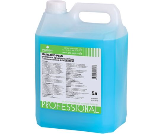 Средство усиленного действия Bath Acid Plus для удаления ржавчины и минеральных отложений 5 л PROSEPT 113-5 