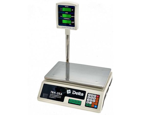 Торговые весы DELTA ТВН-35А до 35кг/5г 0R-00002969 