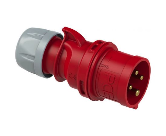 Кабельная вилка PCE 32А 380V 3P+E IP44 024-6 