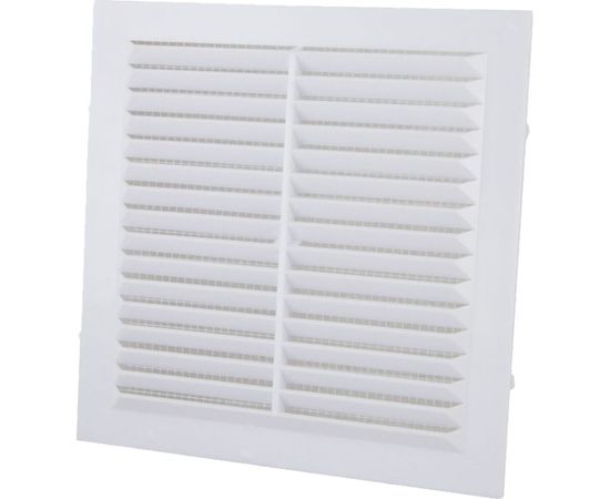 Неразъемная решетка с москитной сеткой TDM 150х150 мм белая SQ1807-0086 