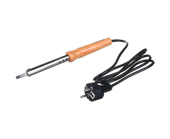 Паяльник Stayer MASTER с деревянной рукояткой и долговечным жалом 80 Вт клин 55310-80 