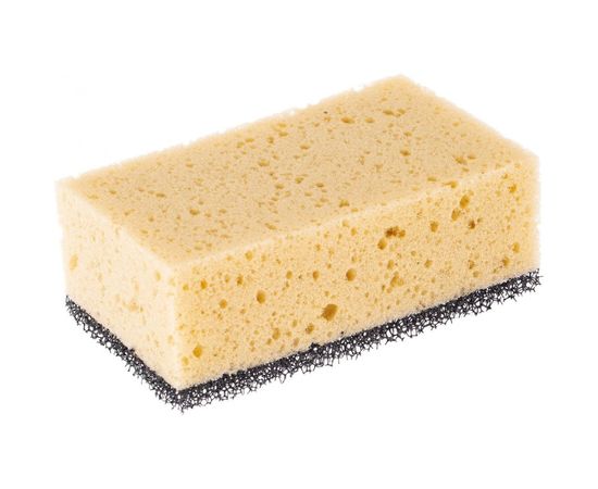 Губка крупнопористая комбинированная для удаления эпоксидной затирки 160x95x60 мм СИБРТЕХ 86840 