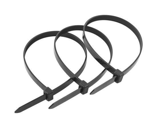 Нейлоновые хомуты Зубр черные, 12x750 мм, 50 шт. 309030-12-750 