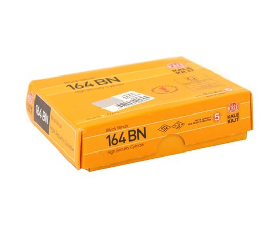 Цилиндровый механизм KALE KILIT 164BN-7432+10+32-NP-5KEY-STB 164BN000119 25755 – изображение 2