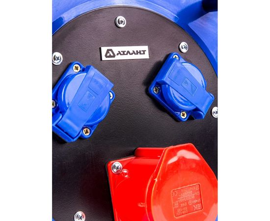 Промышленый силовой удлинитель Атлант КГ 5х4.0 30м на катушке 40205 – изображение 3