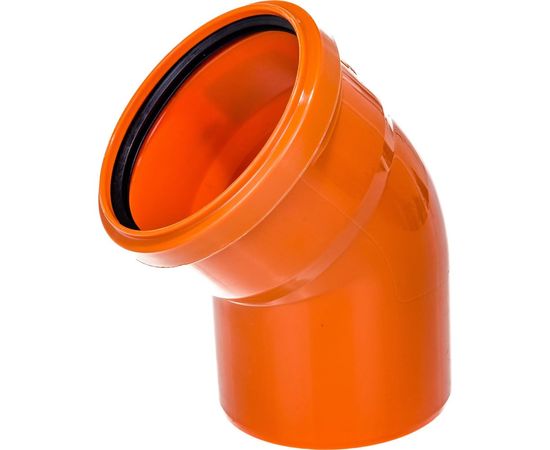 Отвод наружной канализации RTP 110 мм, 45 градусов 11646 – изображение 3