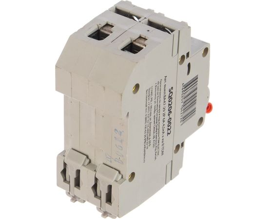 Автоматический выключатель ВА47-29 (2Р; 6 А; 4.5 кА; В) TDM SQ0206-0022 – изображение 5