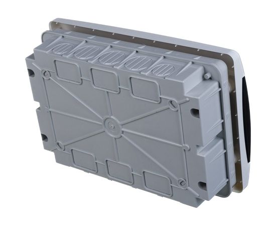 Встраиваемый щит Tekfor 12 модулей, IP41, прозрачная черная дверца CVK 40-12-1 01-05-005 – изображение 3