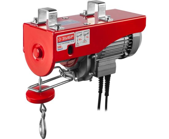 Электротельфер 0,5 т ЗУБР ЗЭТ-500 – изображение 10
