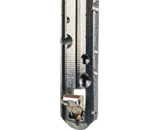 Цилиндровый механизм под вертушку CISA дл. шток RS3 OL3S7-90.66 80 мм/45+10+25, ЛАТУНЬ 22945 – изображение 3