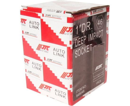 Головка торцевая 1” 46 ударная высокая L=92мм JTC 849046 – изображение 2