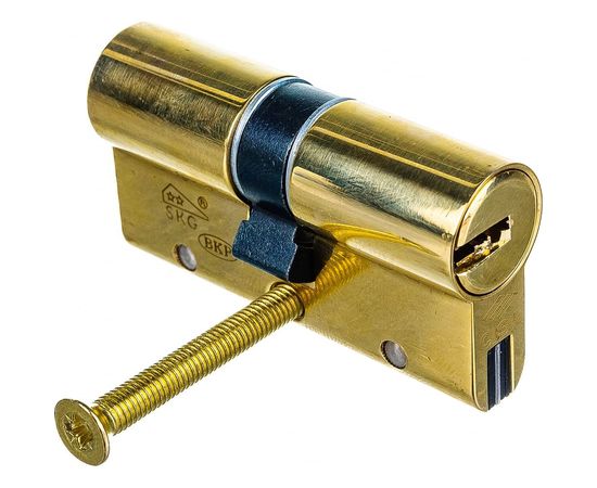 Цилиндровый механизм CISA AP4S 0P3S1-07.66 60 мм/25+10+25, ЛАТУНЬ 38283 – изображение 2