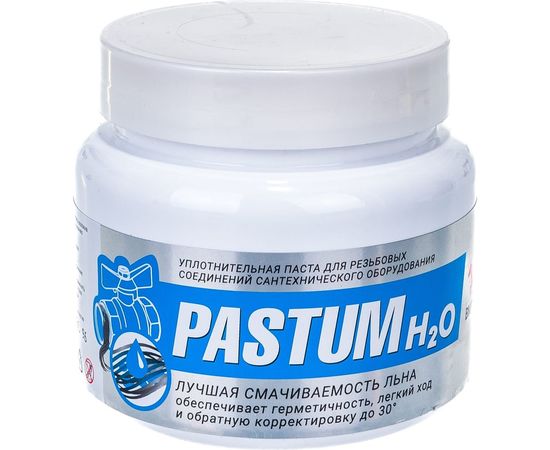 Паста для сантехнического оборудования ВМПАВТО Pastum H2O, 400 г, банка 8107 – изображение 3