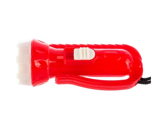 Фонарь, красный, 1LED, линза, 1 режим, 3xAG10, пластик Ultraflash 920-TH 12858 – изображение 3