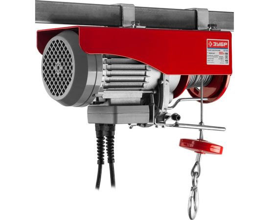 Электротельфер 0,5 т ЗУБР ЗЭТ-500 – изображение 9