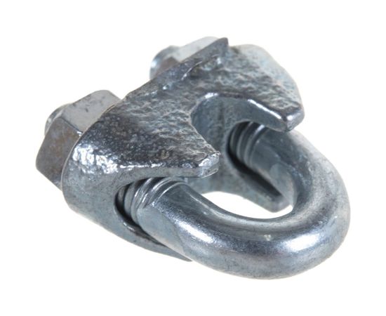 Зажим троса STAYER DIN 741, 5 мм, 100 штук, оцинкованный 30535-05 – изображение 2