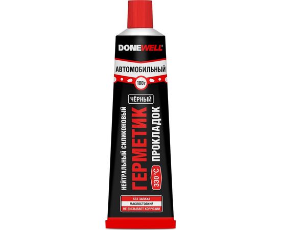 DONEWELL Автомобильный нейтральный термо герметик 118мл черный DGT-212 11606611 