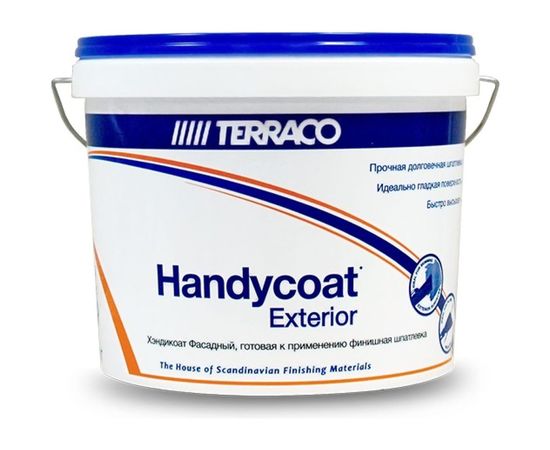 Шпатлевка финишная Handycoat для фасадных работ 5 кг TERRACO 632505 