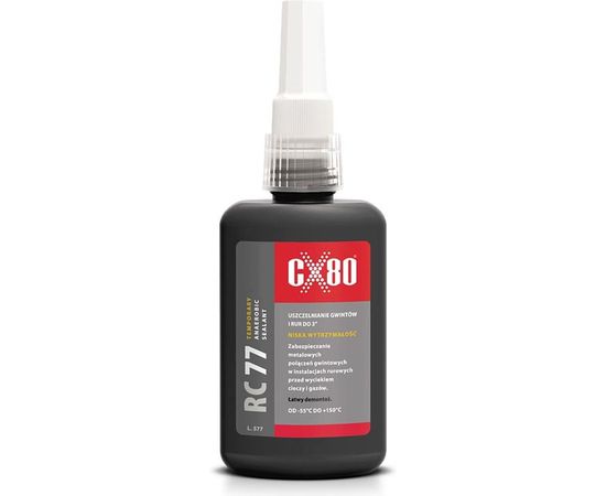 Герметик для крупной резьбы CX80 янтарный RC77 50ML 124 