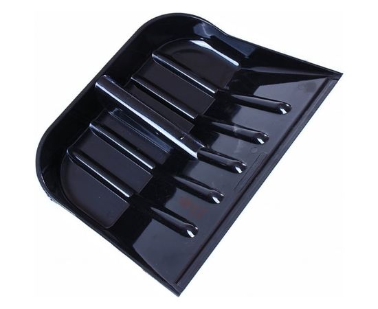 Снеговая лопата ON 450х390мм из поликарбоната d-32 ЧЕРНАЯ 24-01-017 