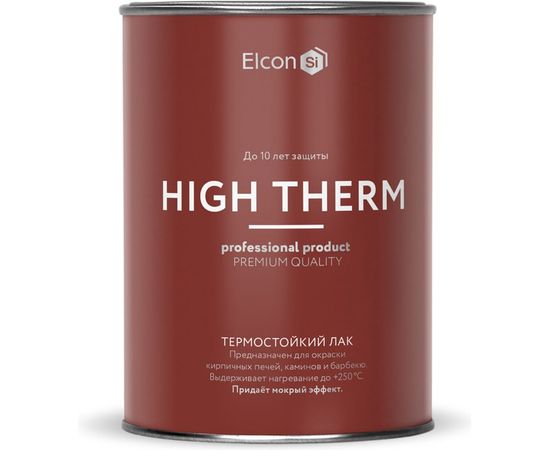 Термостойкий лак Elcon 1 л 00-00002950 