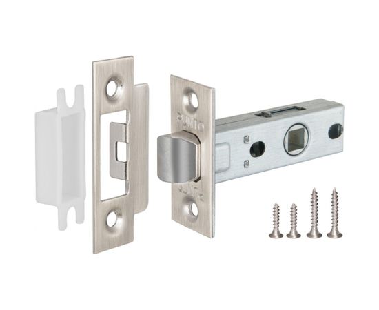 Врезная защелка PUNTO L45-8 SN мат.никель 36921 