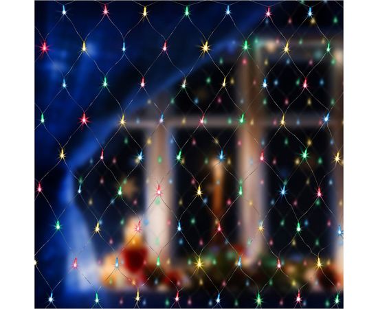 Новогодняя гирлянда Eurosvet 300-001 сеть мульти a044093 