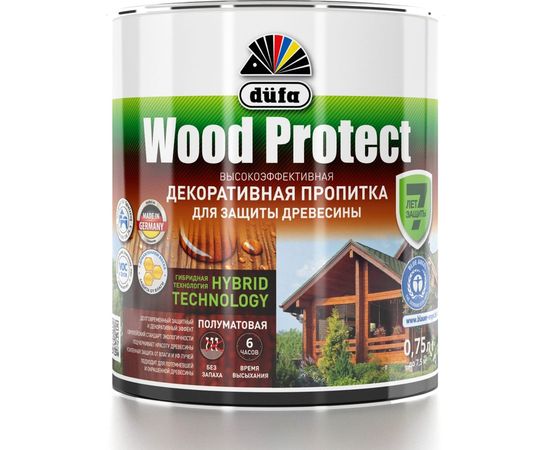 Пропитка для защиты древесины Dufa Wood Protect дуб 750 мл Н0000004921 