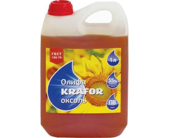 Олифа Krafor Оксоль 1 л 12 29969 