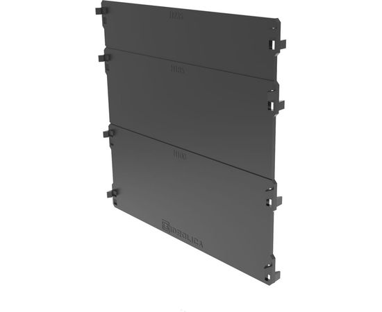 Торцевая заглушка Gidrolica DN 200, для лотка водоотводного, пластиковая 18201 