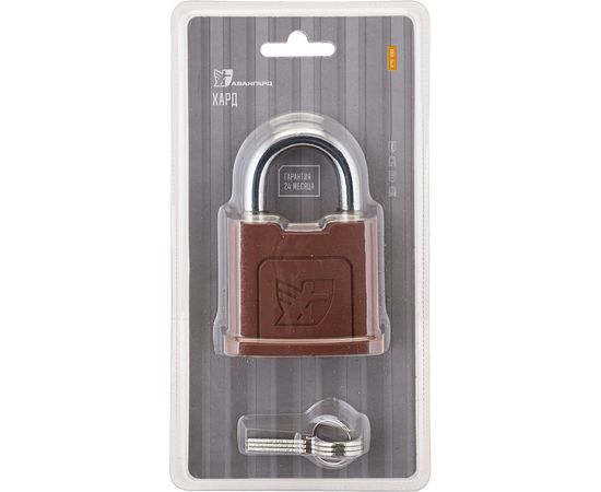Навесной замок Авангард ВС1К-70 ХАРД d10 мм 2 746 – изображение 2