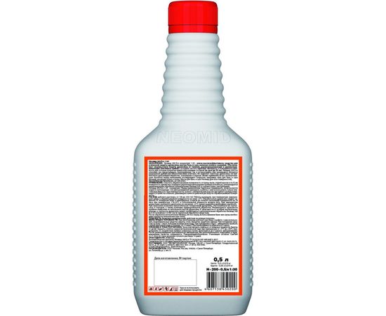 Деревозащитный состав для бань и саун Neomid 200 /0,5 л./ - Н-200-0,5/к1:30 – изображение 2