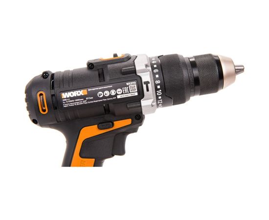 Аккумуляторная ударная дрель-шуруповерт WORX WX372 – изображение 10