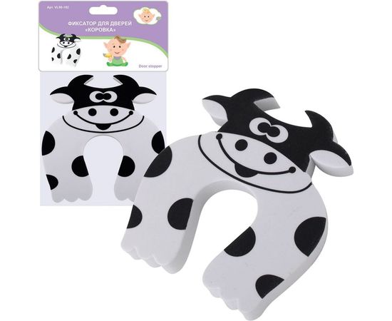 Фиксатор для дверей МУЛЬТИДОМ Коровка VL90-182 – изображение 3