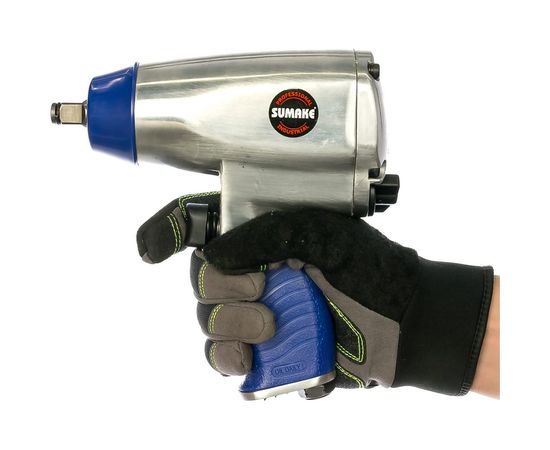 Пневматический ударный гайковерт Sumake ST-M1001K и набор ударных головок 8095030 – изображение 4