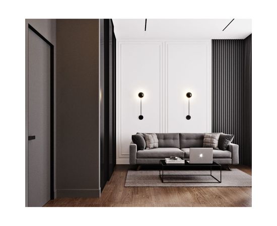 Стеновой молдинг Decor-Dizayn ударопрочный влагостойкий под покраску 40Х25Х2000 мм DD612 – изображение 8