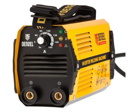 Аппарат инвертор дуговой сварки 160 А, ПВ DENZEL DS-160 Compact 94371 