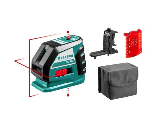 Лазерный линейный нивелир KRAFTOOL CL-70-2 34660-2 