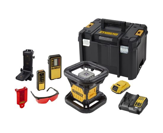 Ротационный лазерный уровень с красным лучом DEWALT DCE079D1R 